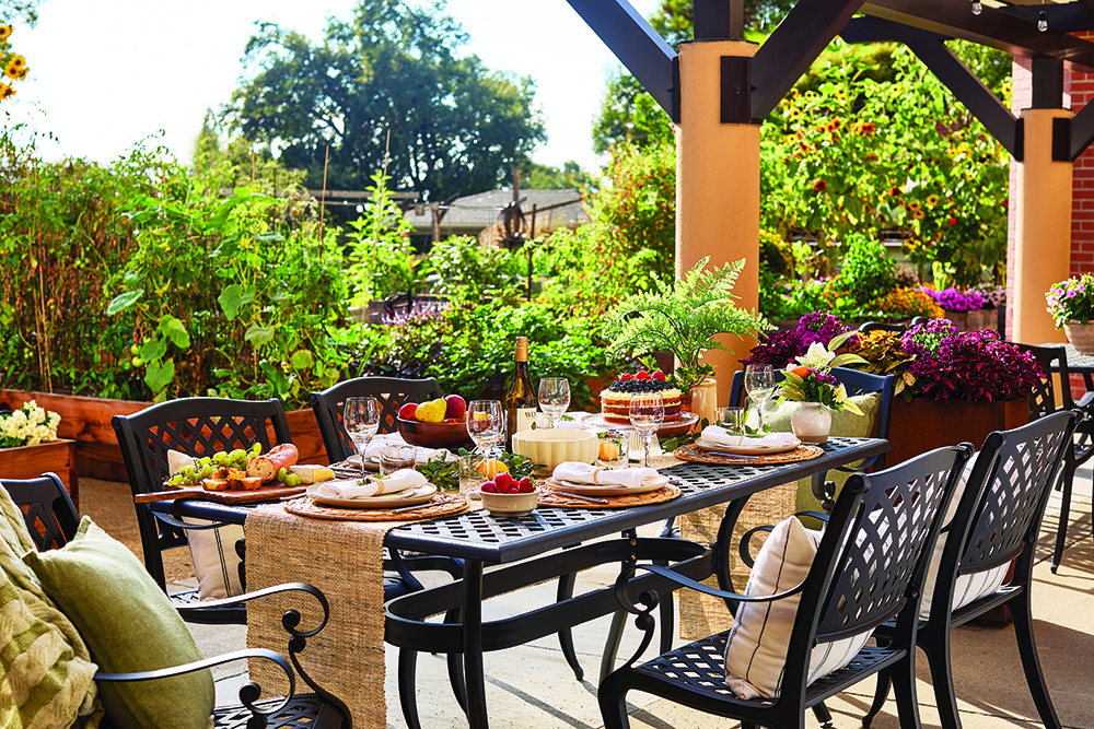 Masonic Homes Patio meal