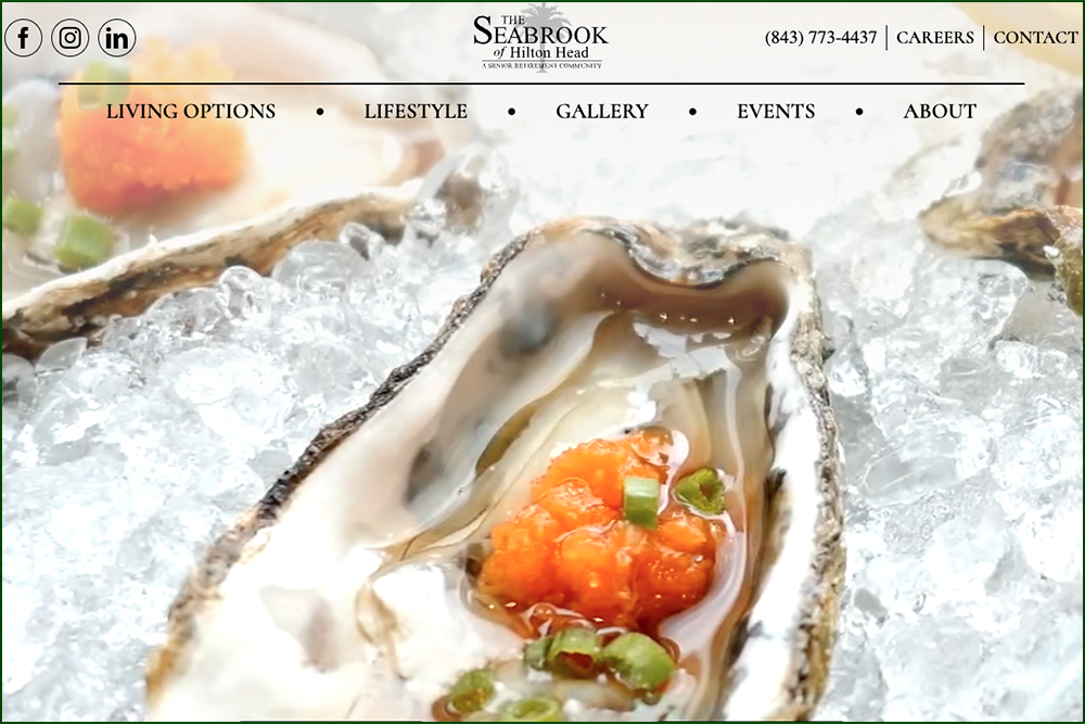 The Seabrook homepage