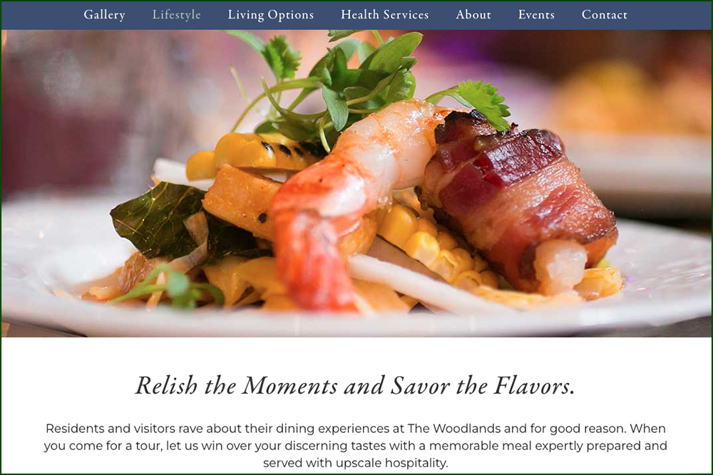 The Woodlands dining